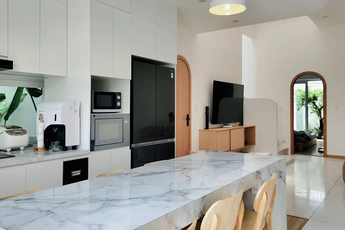 Nhà phố 4 x 16 m hoàn thiện nội thất